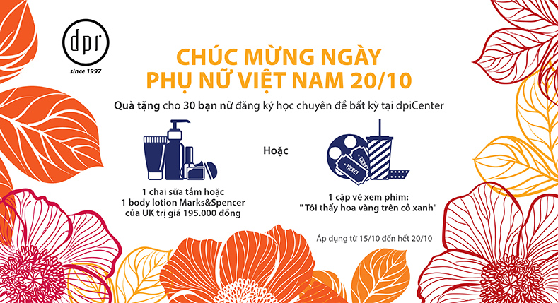 Chúc Mừng Ngày Phụ Nữ Việt Nam 20-10-15