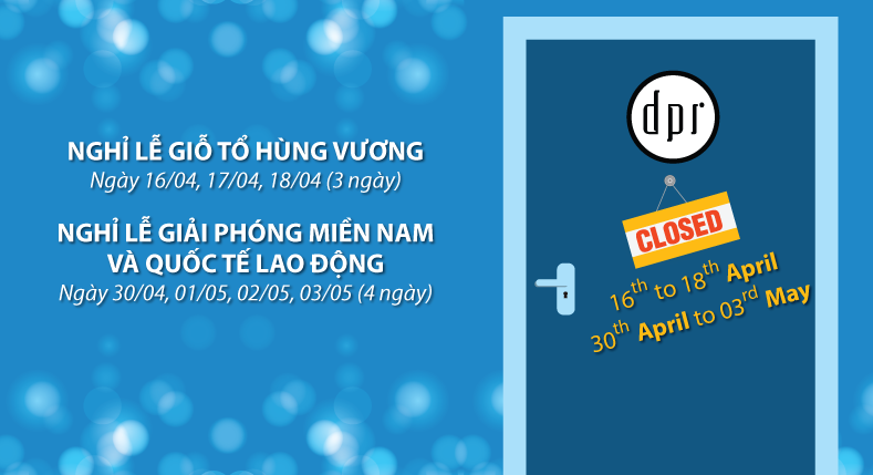 Thông Báo Nghỉ Lễ